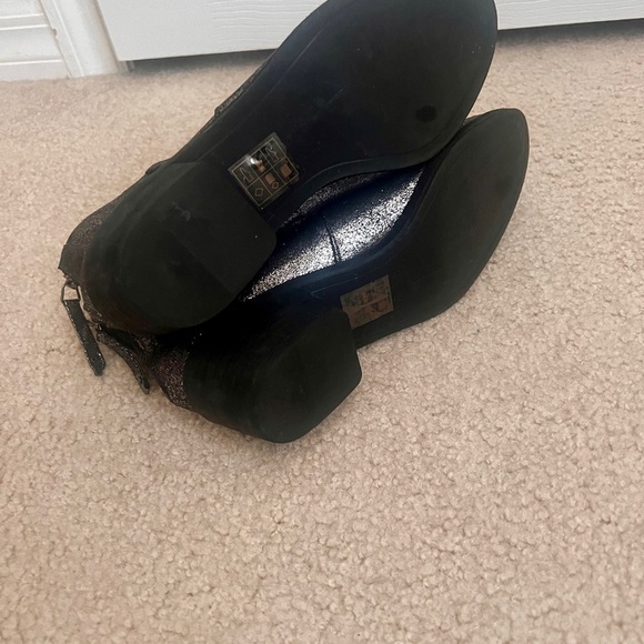 Dolce Vita Ankle Boots Glitter Sparkle Party Evening Event Boots Size 7 - Picture 7 of 15